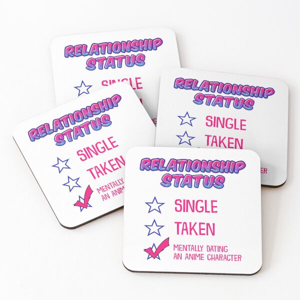 Item preview, Relationship Status Dating An Anime Character designed and sold by perfectpresents.