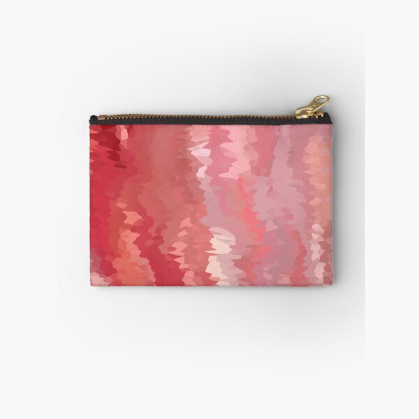 Item preview, Peach Pink Wave Crystal Art Abstract  designed and sold by KavimaCreatives.