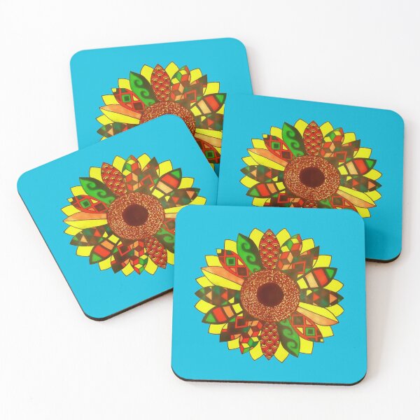 Item preview, Tribal Sunflower designed and sold by WaiLoveYou.