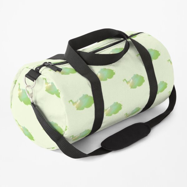 Green Clouds Duffle Bag