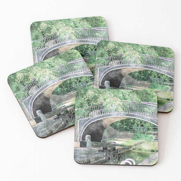 Item preview, Isis Lock Bridge Watercolor designed and sold by designbywhacky.