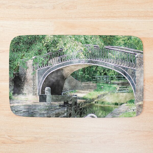 Item preview, Isis Lock Bridge Watercolor designed and sold by designbywhacky.
