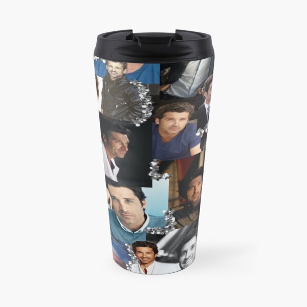 Derek Shepherd Collage Thermobecher