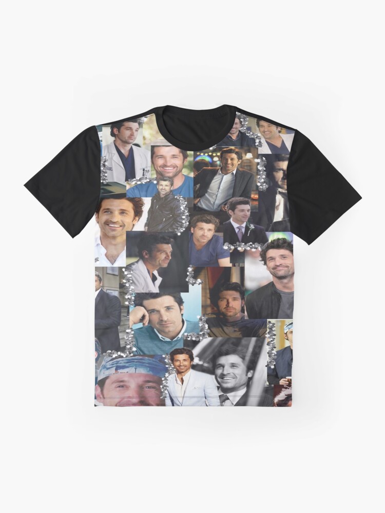 Alternate view of Derek Shepherd Collage Graphic T-Shirt