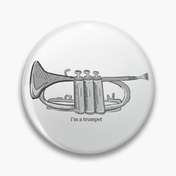 Item preview, Trumpet meme  designed and sold by willowaesthetic.