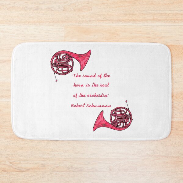 Item preview, French Horn, Quote - Robert Schumann designed and sold by sillybanana.