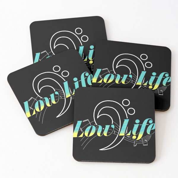 Item preview, Funny Music design | Low Life Clef design | Clef Guitar gift graphic designed and sold by Lisbob.