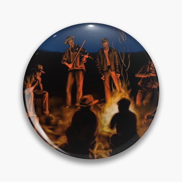 Artikelvorschau, Freewheelin '- Hobo Jungle Campfire Scene entworfen und verkauft von freewheelinbook.
