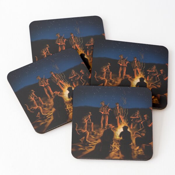 Item preview, Freewheelin' - Hobo Jungle Campfire Scene designed and sold by freewheelinbook.