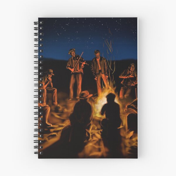 Item preview, Freewheelin' - Hobo Jungle Campfire Scene designed and sold by freewheelinbook.