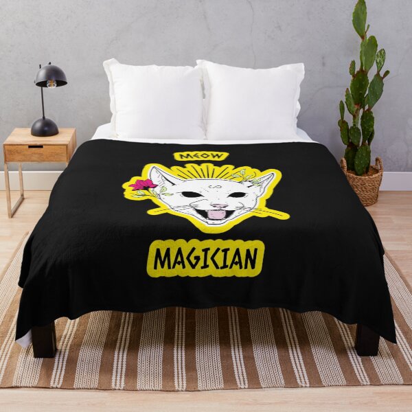 Item preview, Meow Magician-cat magician designed and sold by TheMagicKrew.