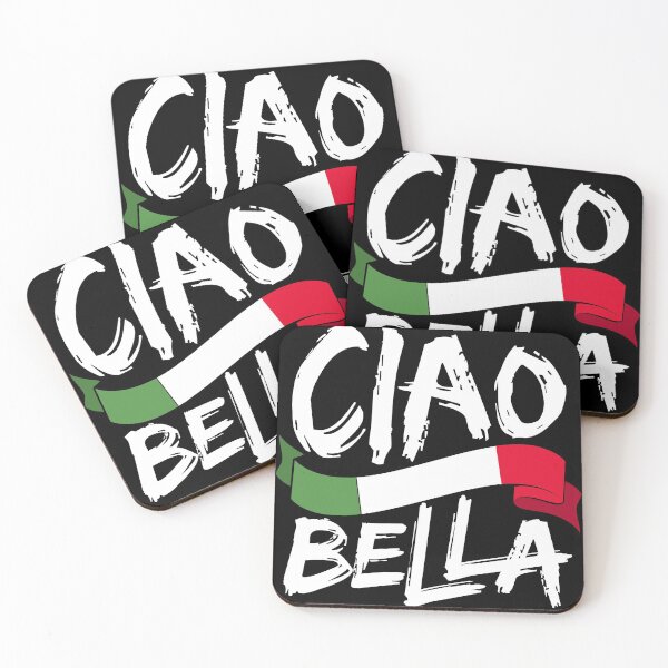 Item preview, Ciao Bella Italy Flag graphic, Italian Tee design designed and sold by Lisbob.