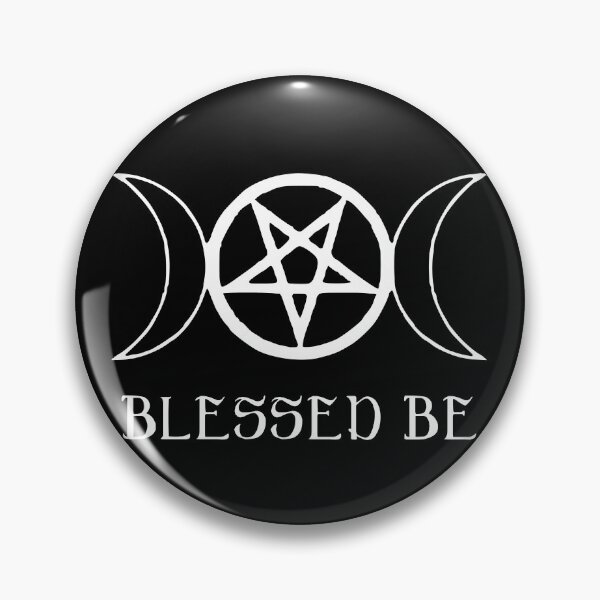 Item preview, Blessed Be Wicca Pentagram Occult Witchcraft Pentacle  designed and sold by h44k0n.