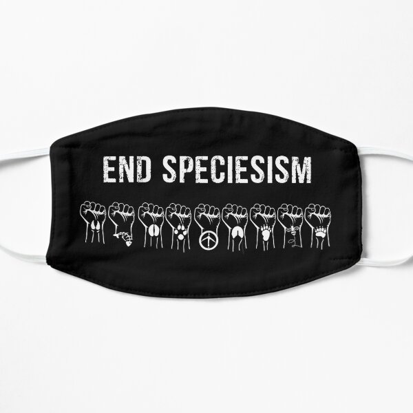 End Speciesism. Vegan Love. Mask