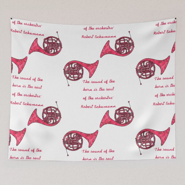Item preview, French Horn, Quote - Robert Schumann designed and sold by sillybanana.