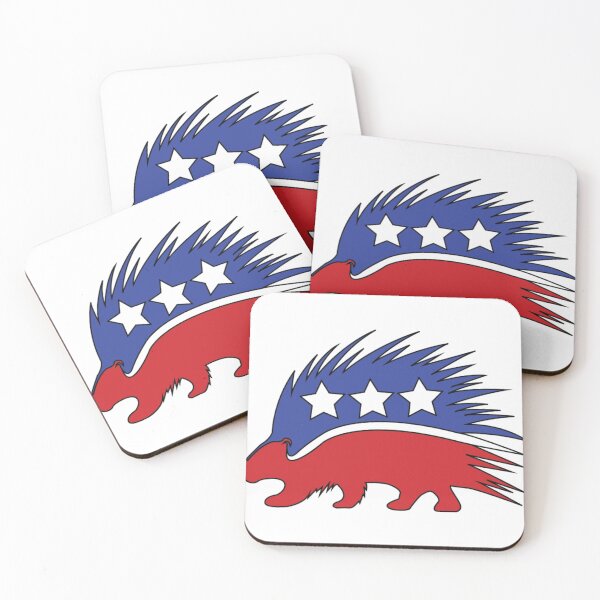 Artikelvorschau, Libertarian Porcupine-Large Decal entworfen und verkauft von PorcupineAndGun.