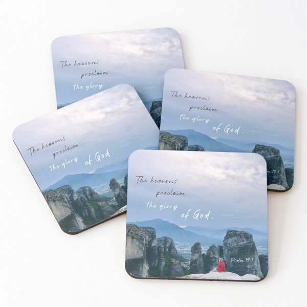 Item preview, Marvel the beauty of Meteora - the heavens proclaim glory of God designed and sold by yappei.