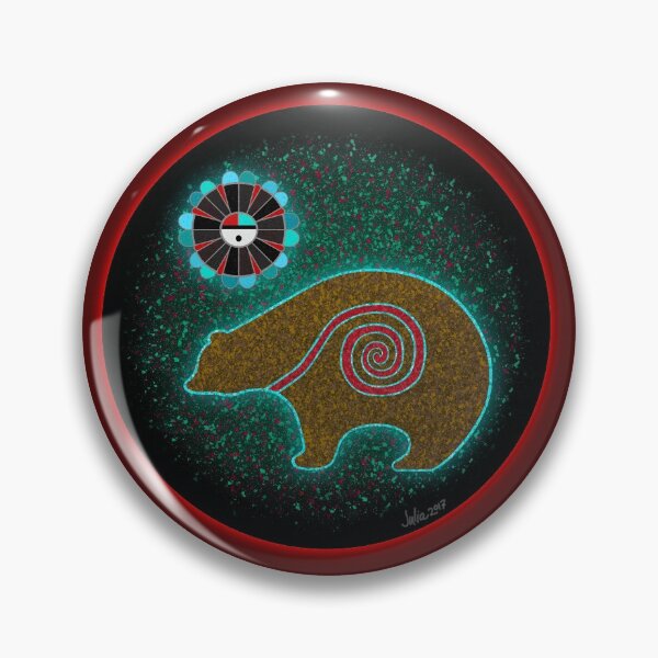 Item preview, Zuni Life Force Bear  designed and sold by juliabohemian.