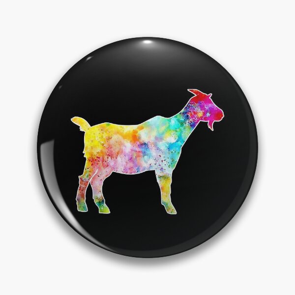 Item preview, Colorful Abstract Goat Lover designed and sold by ManishDayal.