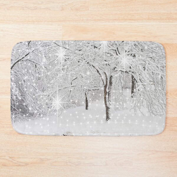 Artikelvorschau, Sparkly Winterlandschaft entworfen und verkauft von bloomingvine.