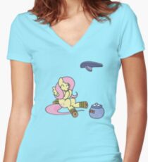 Stilts Women's Fitted V-Neck T-Shirt