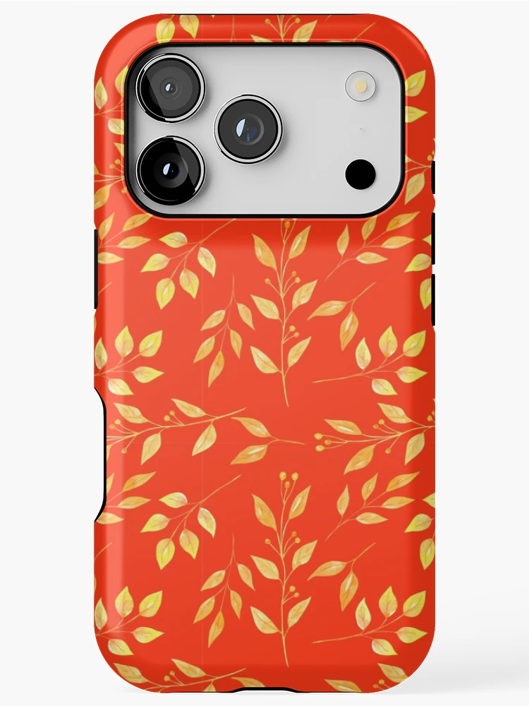 Thumbnail 1 of 4, iPhone Case, Fall Pattern designed and sold by MyTribePatterns.