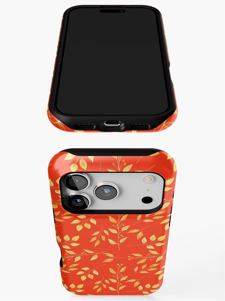Thumbnail 3 of 4, iPhone Case, Fall Pattern designed and sold by MyTribePatterns.