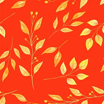 Artwork thumbnail, Fall Pattern by MyTribePatterns