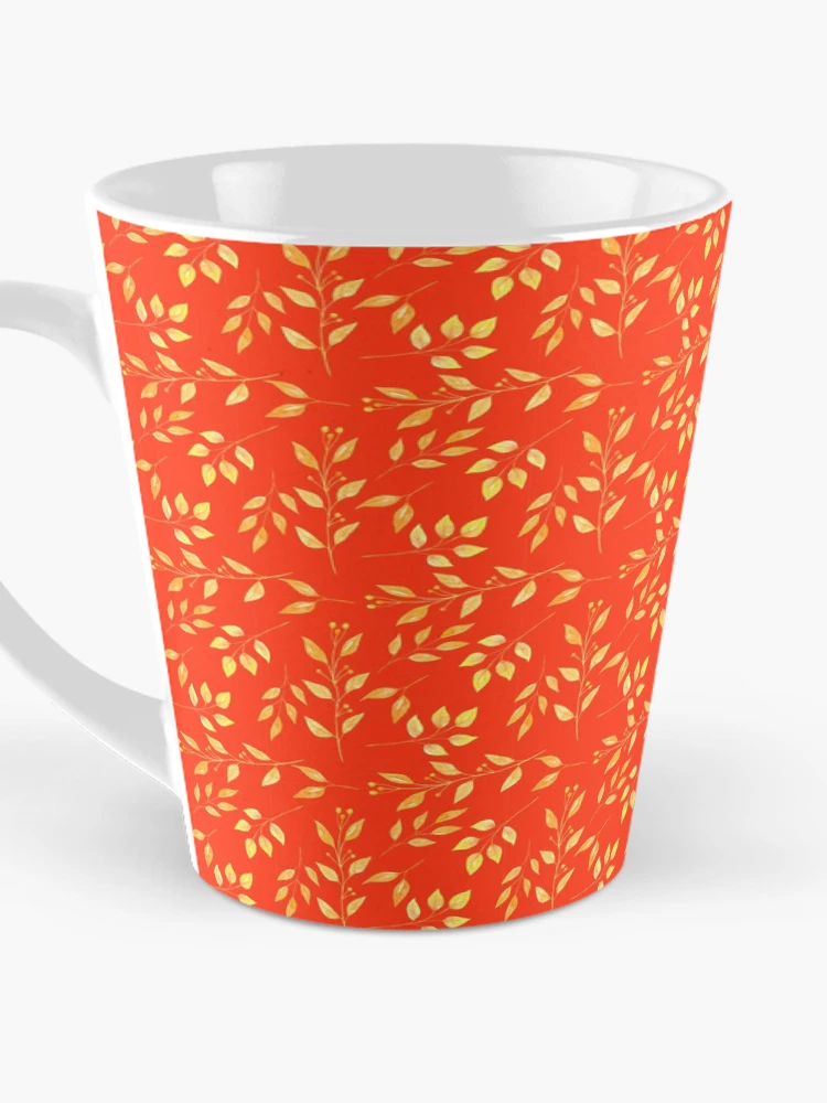 Thumbnail 3 of 4, Coffee Mug, Fall Pattern designed and sold by MyTribePatterns.