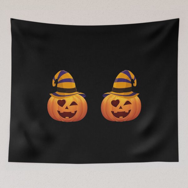 Item preview, Boo Boobs Halloween Pumpkin T-shirt, Halloween designed and sold by belmahdy.