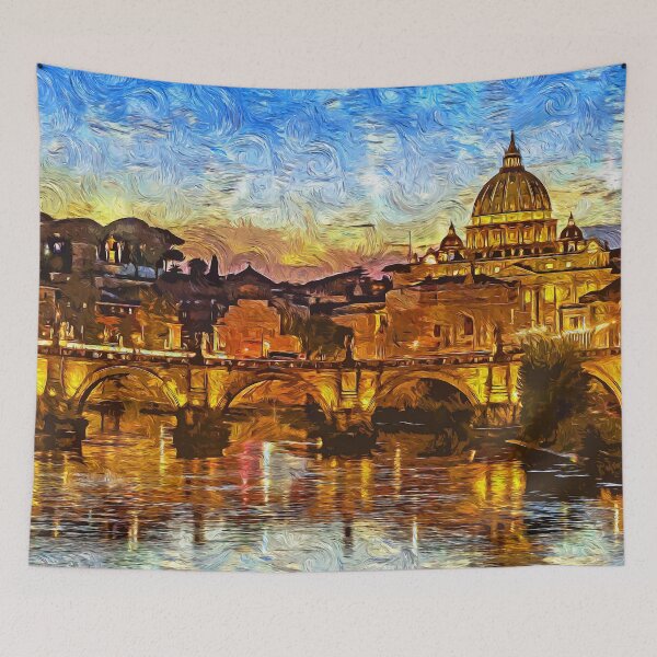 Item preview, Rome and the Vatican City designed and sold by AM FineArtPrints.