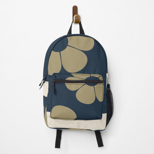 Item preview, Mustard Yellow Flowers in Dark Blue Ocean designed and sold by darshan2020.