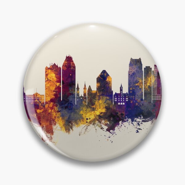 Item preview, Saint Paul Minnesota Skyline designed and sold by ArtPrints.