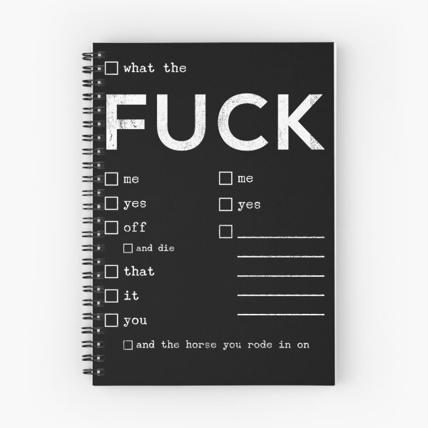 Item preview, WTF Fuck selection card to tick I choice designed and sold by ChrisFeil.