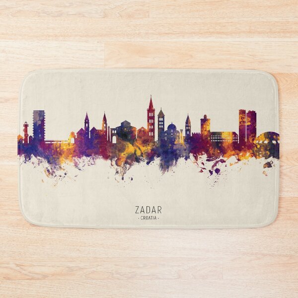 Item preview, Zadar Croatia Skyline designed and sold by ArtPrints.