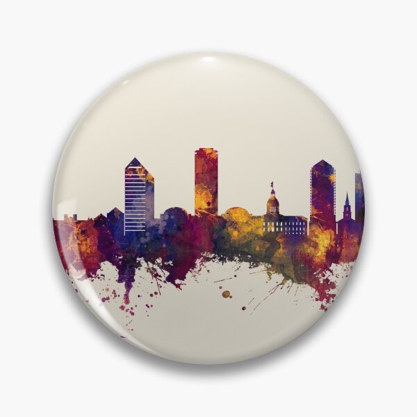 Item preview, Tallahassee Florida Skyline designed and sold by ArtPrints.