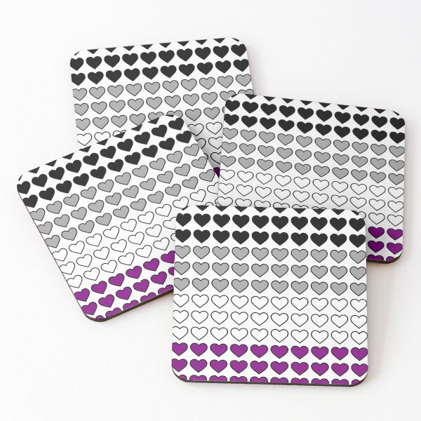 Item preview, heart pattern - asexual designed and sold by Tallulah-Malibu.