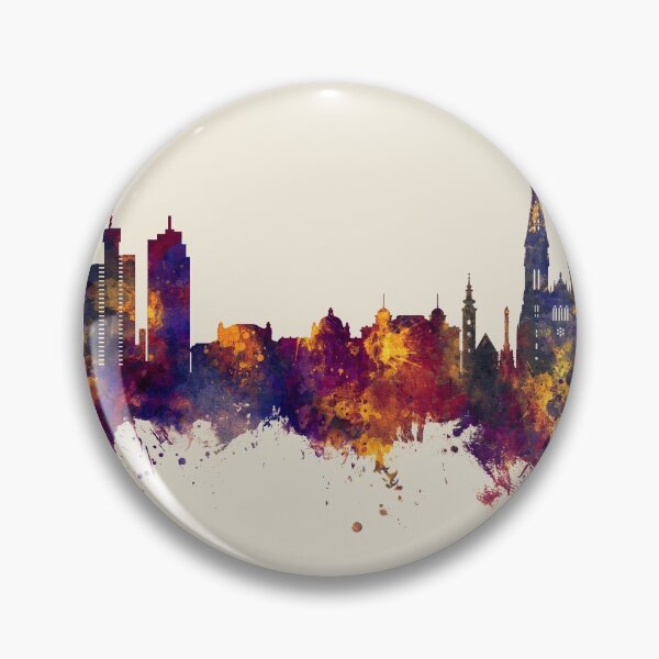 Item preview, Zagreb Croatia Skyline designed and sold by ArtPrints.