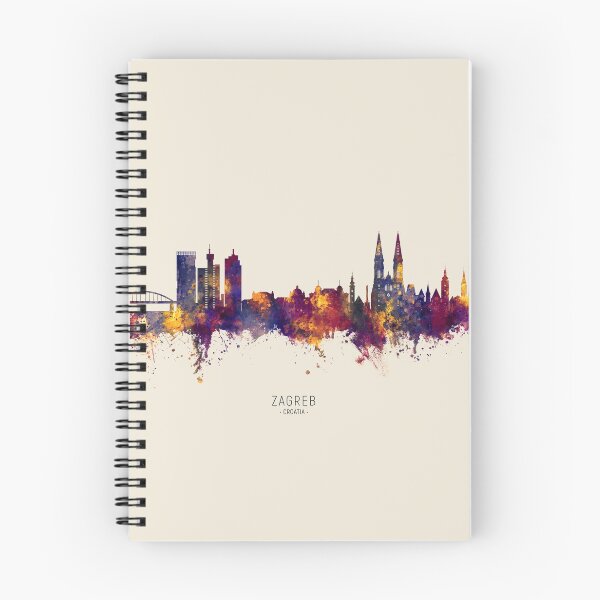 Item preview, Zagreb Croatia Skyline designed and sold by ArtPrints.