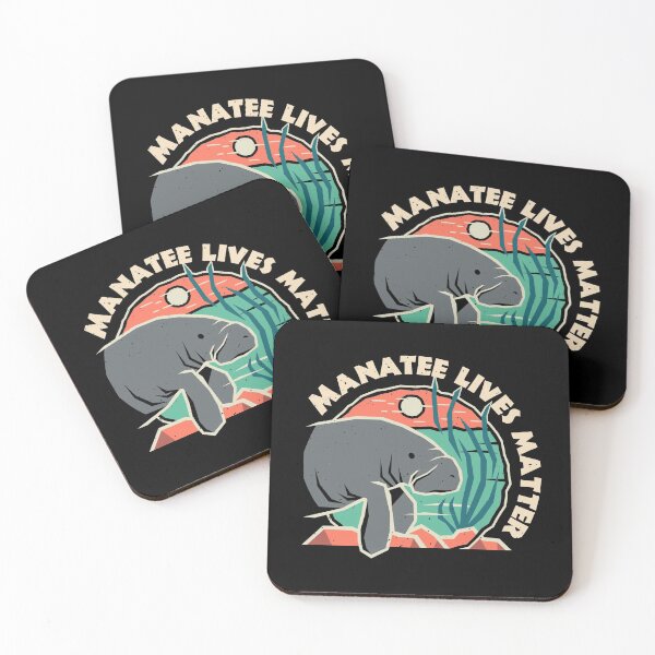 Item preview, Manatee Lives Matter - Rustic Manatee Design designed and sold by Bangtees.