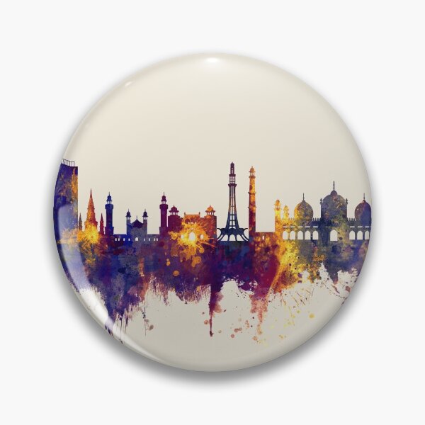 Item preview, Lahore Pakistan Skyline designed and sold by ArtPrints.