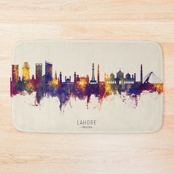 Item preview, Lahore Pakistan Skyline designed and sold by ArtPrints.