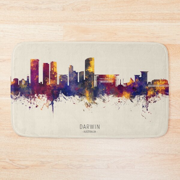 Artikelvorschau, Darwin Australia Skyline entworfen und verkauft von ArtPrints.