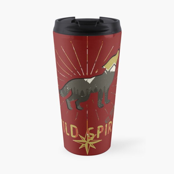Wild Spirit - Nature Lover - Hiking T-Shirt Travel Mug