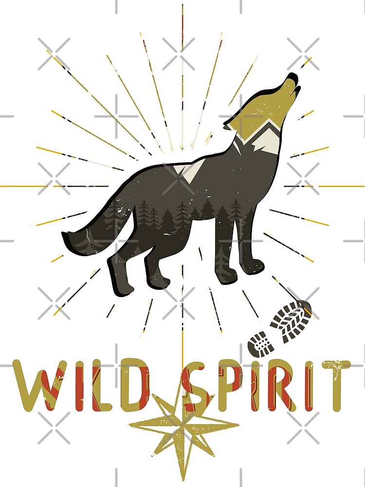 Wild Spirit - Freier Geist - Natur Liebhaber von ChristaFossati