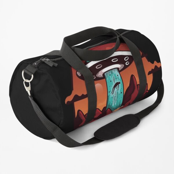 UFO Aliens Graphic Design T-shirts Storming Area 51 Aliens Duffle Bag