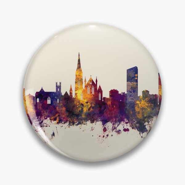 Item preview, Limerick Ireland Skyline designed and sold by ArtPrints.