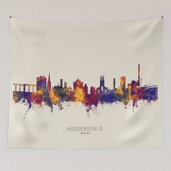 Item preview, Huddersfield England Skyline designed and sold by ArtPrints.