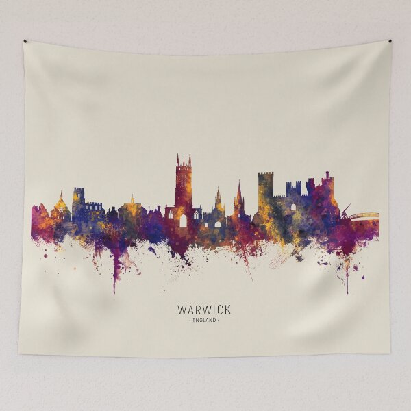 Item preview, Warwick England Skyline designed and sold by ArtPrints.