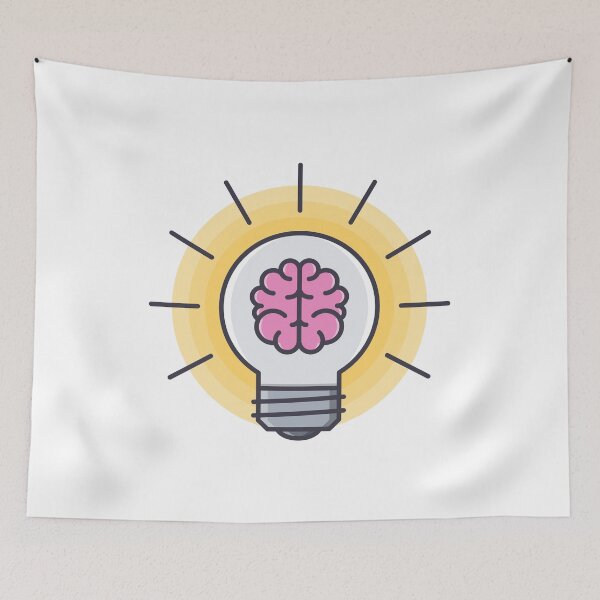 Item preview, Light Bulb Brain designed and sold by asmmdesign.